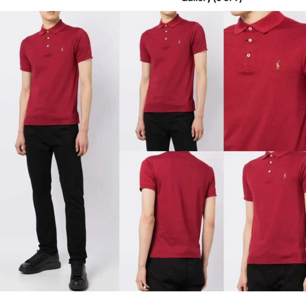 Ralph Lauren Classic Fit Light Red‎ Polo T- Shirt Medium